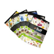 Suff 4'lü Çiçek Sepeti Mutfak Bezi 70x50